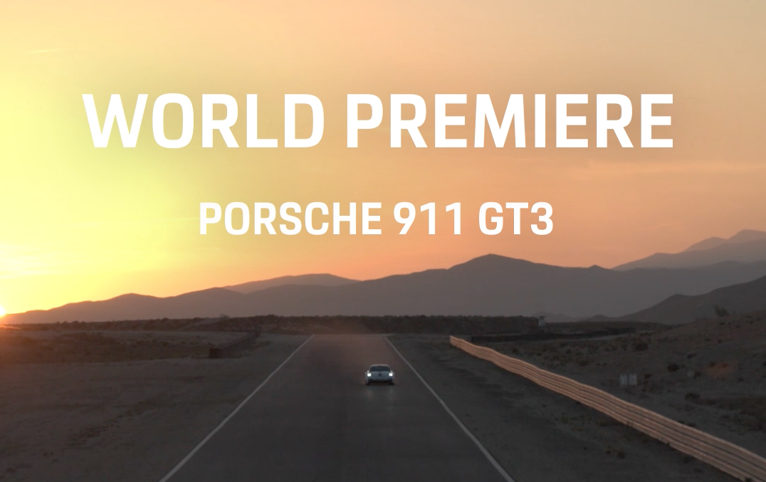 Porsche — 911 GT3 launch campaign